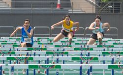 Hong Kong Games This is a photo of track and field Competition during Hong Kong Games